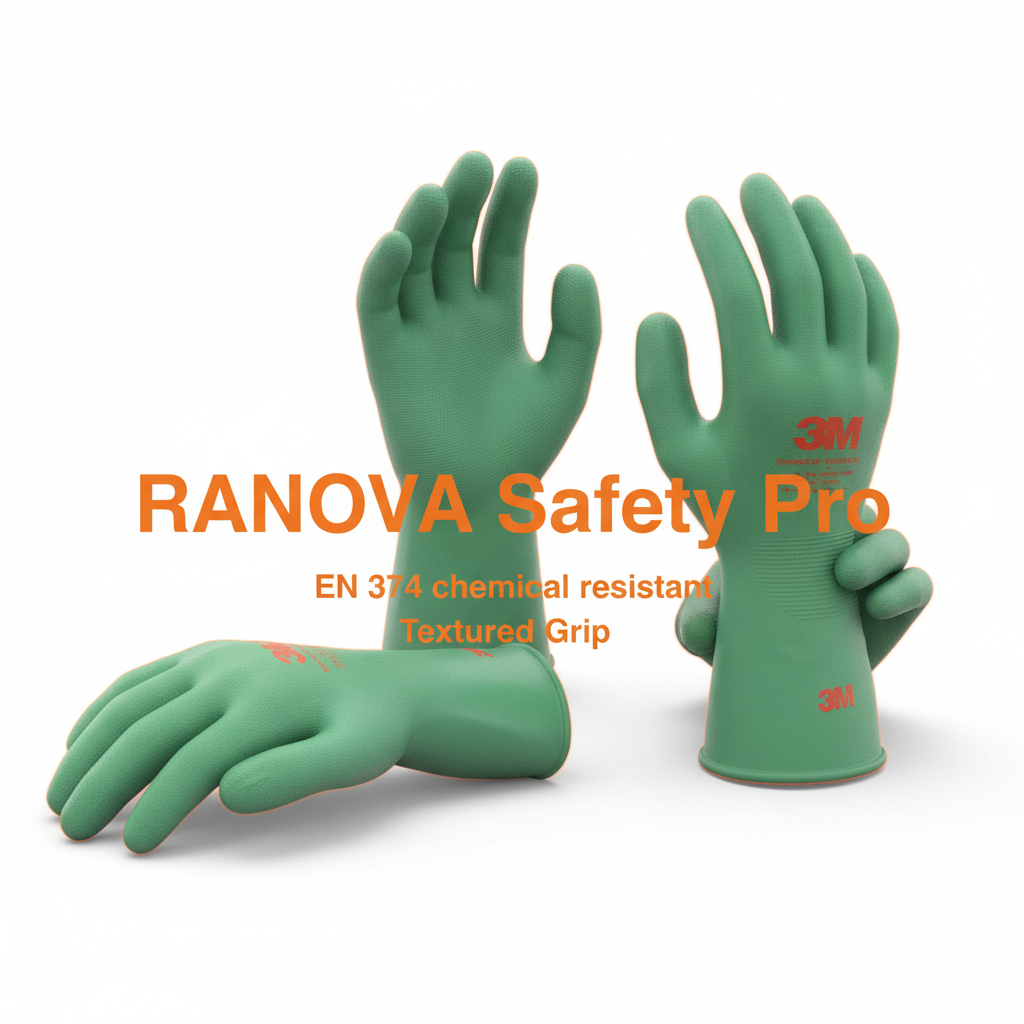 3M Comfort Grip Chemical Resistant Nitrile Gloves â€“ EN 374