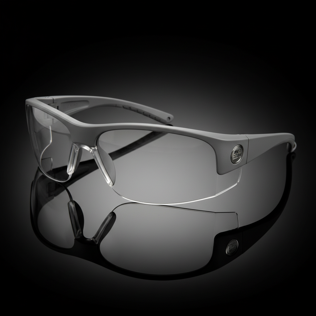 RANOVA USA Safety Pro Clear Lens Safety Spectacles â€“ ANSI Z87.1 EN 166