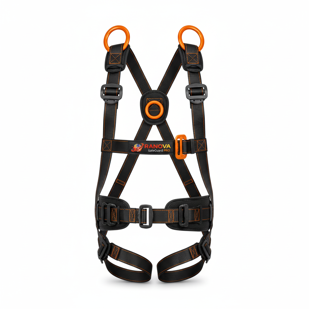 Full Body Fall Arrest Safety Harness EN 361 - RANOVA SafeGuard PRO