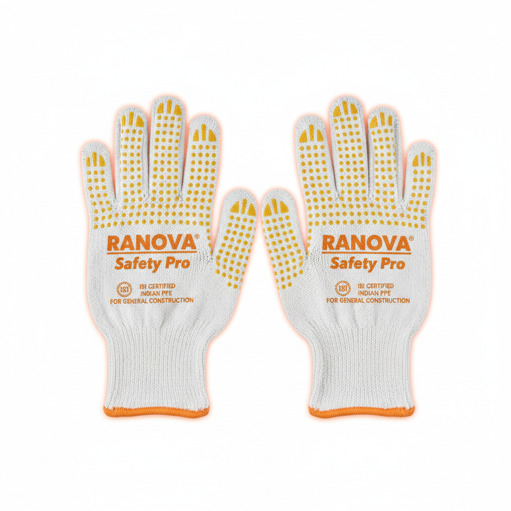 Safari Pro Cotton Canvas Work Gloves â€“ ISI Certified