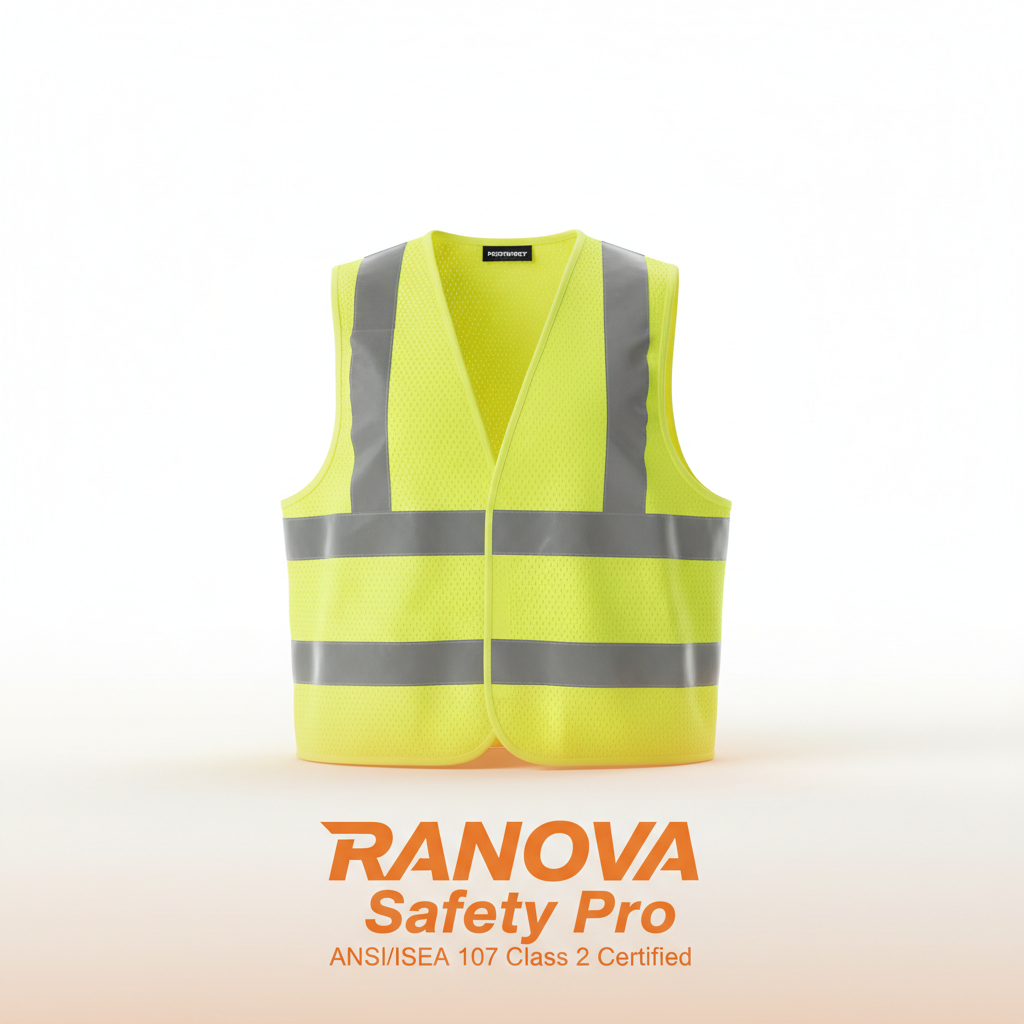 Portwest UB40 Hi-Vis Class 2 Safety Vest â€“ ANSI 107