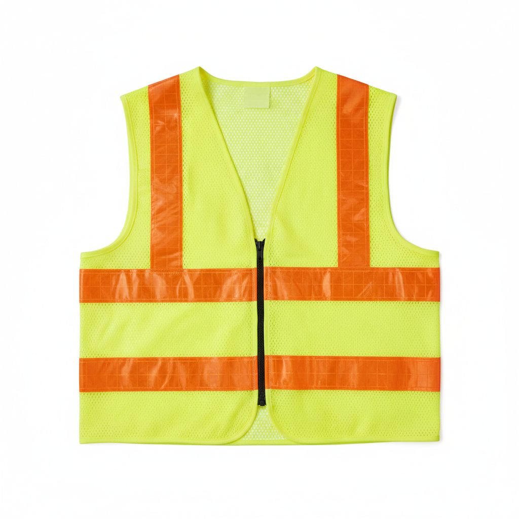 High Visibility Safety Vest EN ISO 20471 Class 2