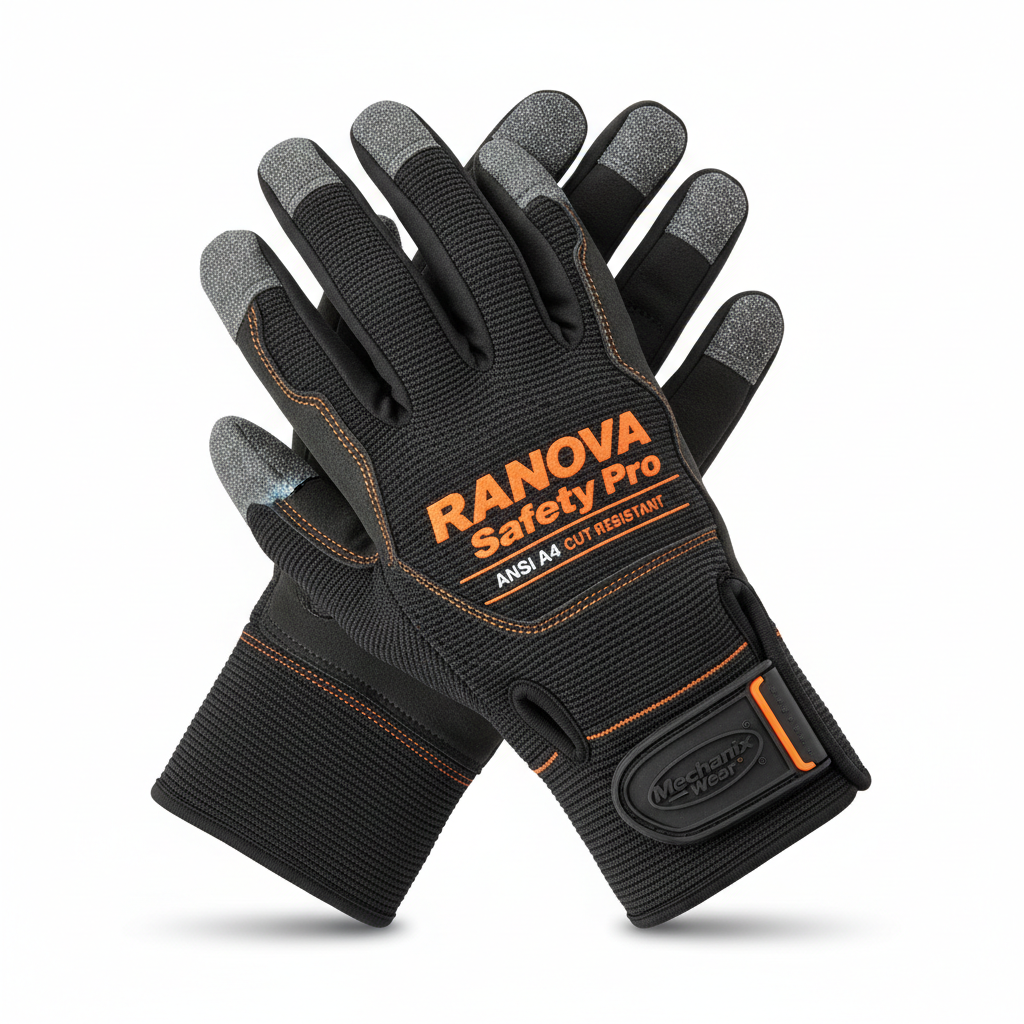 Mechanix Wear Original Multipurpose Work Gloves â€“ ANSI A4