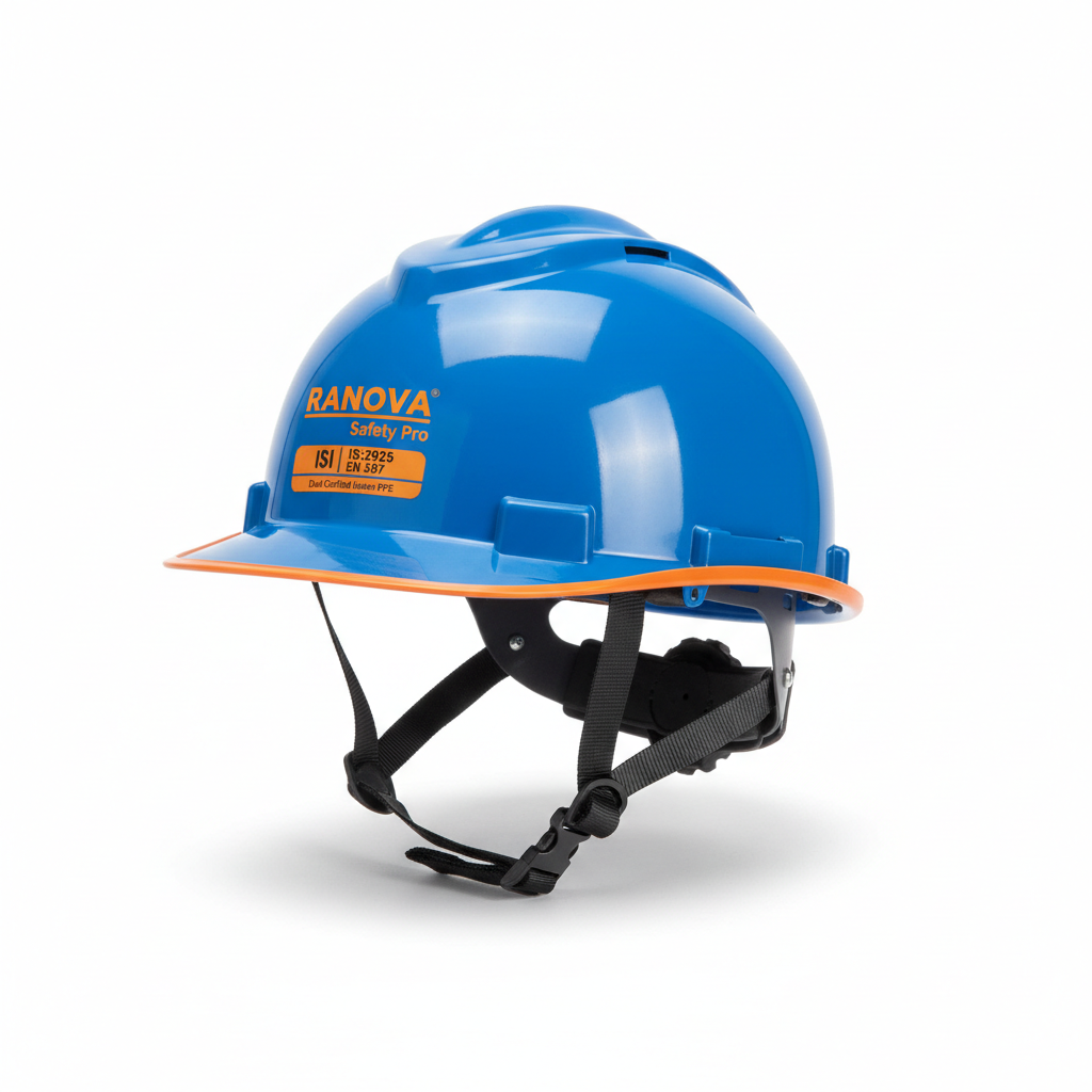 Udyogi Apex Ratchet Safety Helmet â€“ ISI EN 397