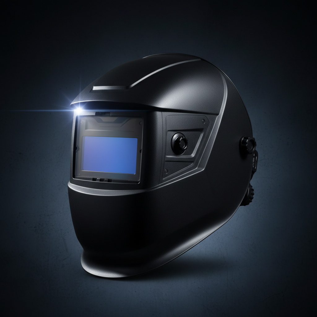 RANOVA USA Safety Pro auto-darkening welding helmet 45 degree angle view